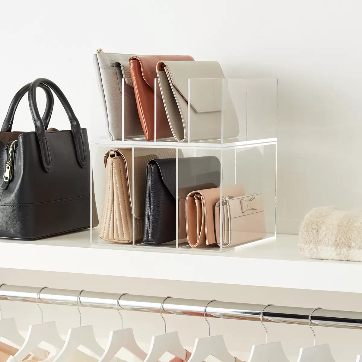 How To Store Purses In Closet